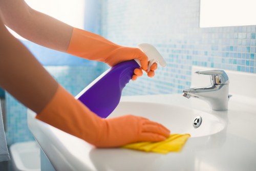 Local home cleaning visit in an Enfield flat