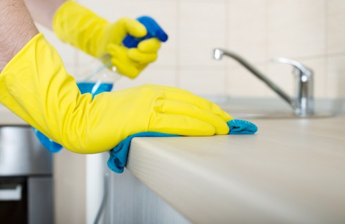 Local cleaner working in a flat or terrace property in Enfield