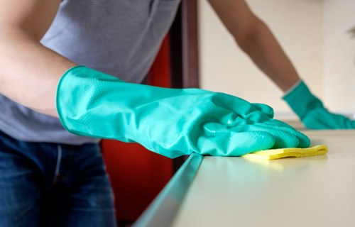 Office cleaning service covering desks, floors, and shared spaces in Enfield