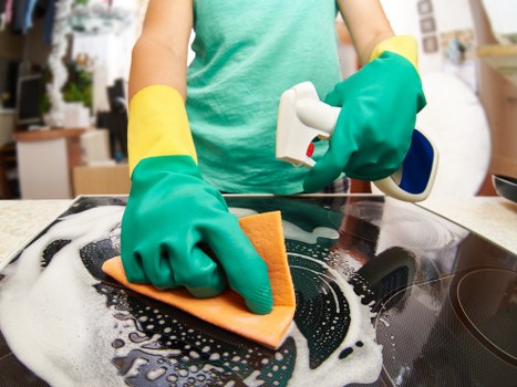 Different rug types prepared for careful cleaning