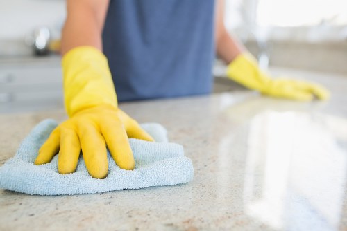Thorough kitchen cleaning during a deep clean in Enfield